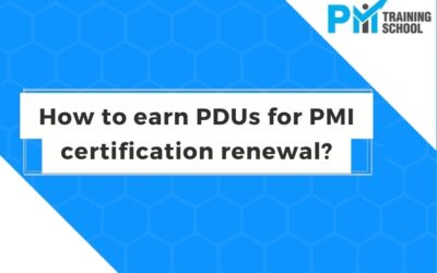 How to earn PDUs for PMI certification renewal?