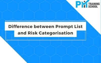 Difference between Prompt List and Risk Categorisation